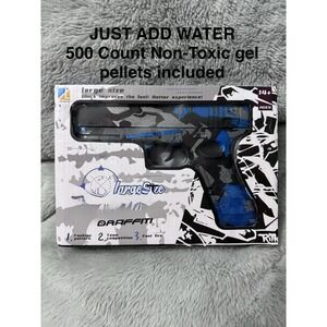 Large Size Toy Graffiti Water Gel Ball Blaster Graffiti NEW in Box +500 GelBalls